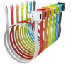 REMAX datový kabel RAINBOW s micro USB, OTG a USB konektorem, délka 0,7 m - černý (AA-1173)