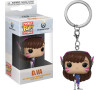 Funko POP Keychain: Overwatch: D.Va