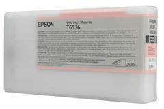 Inkoustová náplň Epson T653600, 200ml originální - červená
