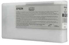 Inkoustová náplň Epson T653700, 200ml originální - černá