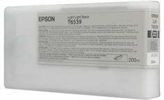 Inkoustová náplň Epson T653900, 200ml originální - černá