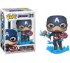 Funko POP Marvel: Avengers Endgame W3 - Capt A w/BrokenShield&Mjolnir