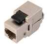 Solarix keystone c6 STP RJ45 stbrn samoezn SXKJ-6-STP-BK-SA (25286802)