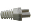 DATACOM Manžetka pro plug RJ45 šedá/bílá (4301)