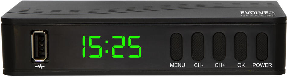 EVOLVEO Alpha T2, HD DVB-T2 H.265/HEVC rekordér (DT-3055-T2-HEVC)