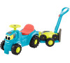 Odrážedlo Traktor s vlekem a sekačkou