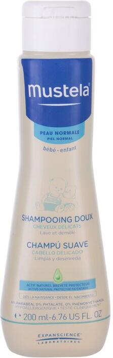 Šampon Mustela Bébé Gentle Shampoo, 200 ml