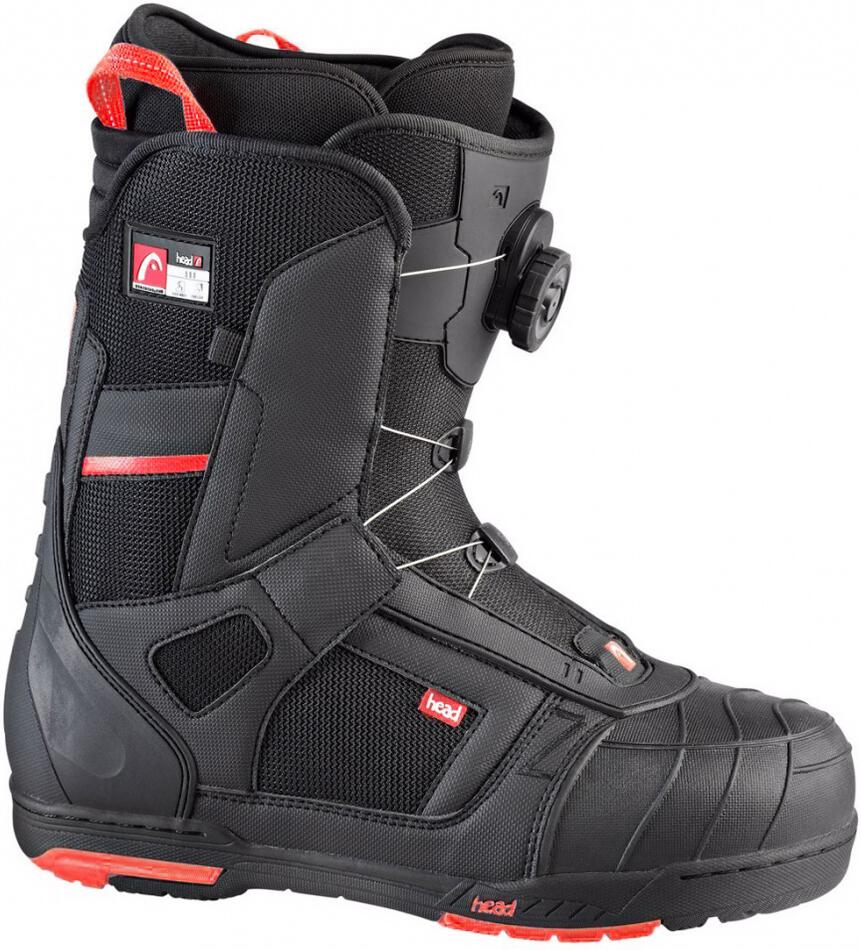 Boty na snowboard Head 500 4D BOA velikost 41, černočervené