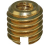 Kunzmann Brass Inserts 9 mm fine screw thread 10 pcs