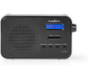 Rádio NEDIS RDDB1000BK