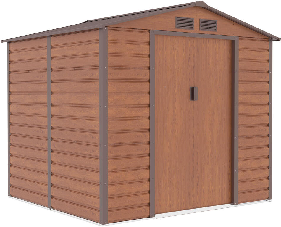Zahradní domek G21 GAH 407 - 213 x 191 cm, hnědý