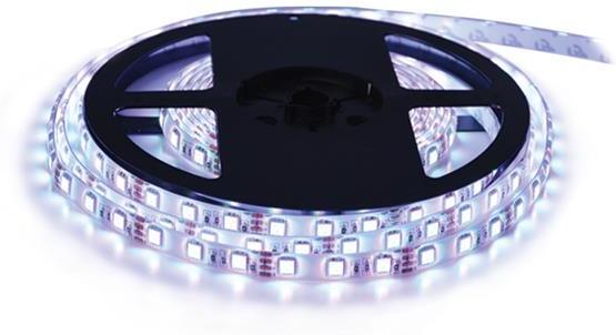 LED pásek 12V 3528 120LED/m IP65 max. 9.6W/m bílá studená (cívka 5m) GETI