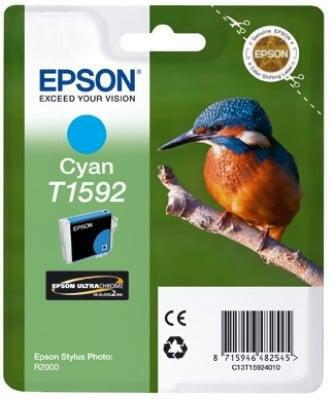 Inkoustová náplň Epson T1592, 17ml originální - modrá