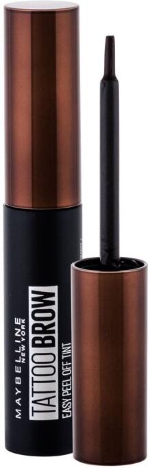 Barva na obočí Maybelline Tattoo Brow, 4,6 ml, odstín Dark Brown