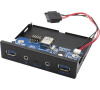 i-tec USB-C / USB 3.0 Internal Front panel with Audio (U3CEXTENDA)