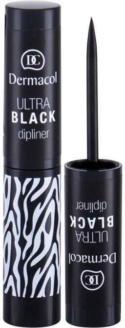 Oční linka Dermacol Liquid Dipliner, 2,8 ml, odstín Black