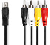 DIN Audio Kabel NEDIS CAGP20400BK10