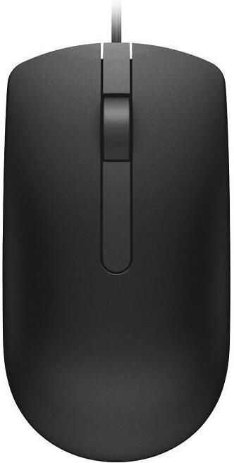 DELL MS116/ myš/ optická/ 2 tlačítka + rolovací/ USB/ černá (570-AAIS)