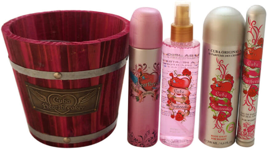 Parfémovaná voda Cuba Heartbreaker, 100 ml, set