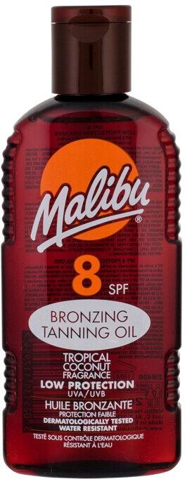 Opalovací přípravek na tělo Malibu Bronzing Tanning Oil, 200 ml (SPF8)