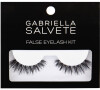 Uml asy Gabriella Salvete False Eyelash Kit, 1 ml, odstn Black