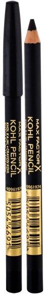 Tužka na oči Max Factor Kohl Pencil, 3,5 ml, odstín 020 Black