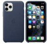 Apple iPhone 11 Pro Leather Case - Midnight Blue (mwyg2zm/a)