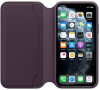 Apple iPhone 11 Pro Leather Folio - Aubergine (mx072zm/a)