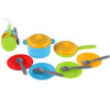 Teddies Sada nádobí plast barevné 12ks v síťce 12m+