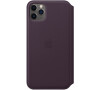 Apple iPhone 11 Pro Max Leather Folio - Aubergine