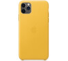 Apple iPhone 11 Pro Max Leather Case - Meyer Lemon