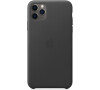 Apple iPhone 11 Pro Max Leather Case - Black