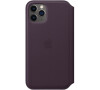Apple iPhone 11 Pro Leather Folio - Aubergine