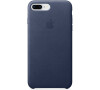 Apple iPhone 8 Plus / 7 Plus Leather Case - Mid. Blue