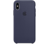 Apple iPhone XS Silicone Case - Midnight Blue