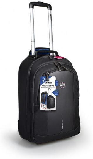 PORT DESIGNS CHICAGO EVO BACKPACK TROLLEY na 15,6’’ notebook a 10,1" tablet, černý (170231)