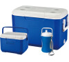 Coleman Cooler Combo: POLYLITE 48QT+FlipLid 6 Personal + 1/2 Gallon Performace