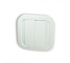 NodOn Wall Switch, bateriové 4tlačítko na zeď, bílé