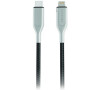Datový kabel Forever Core USB-C na Lightning MFI PD 1,5m 2,4A textilní černý