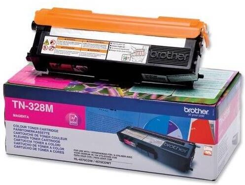 Brother TN-328M, toner magenta, 6 000 str. (TN328M)