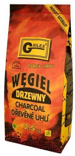 Dřevěné uhlí na gril OEM 2,5 kg