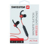 SLUCHÁTKA BLUETOOTH SWISSTEN ACTIVE ČERVENÁ