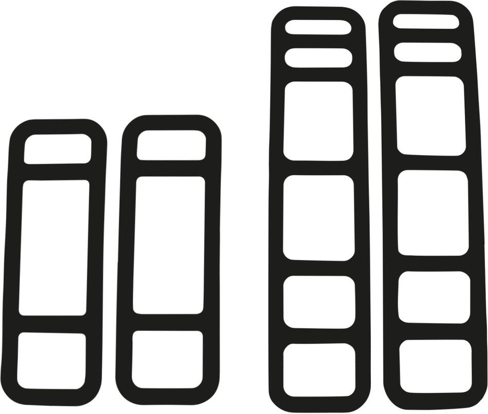 LAMAX S9 Dual Rubber Mounts