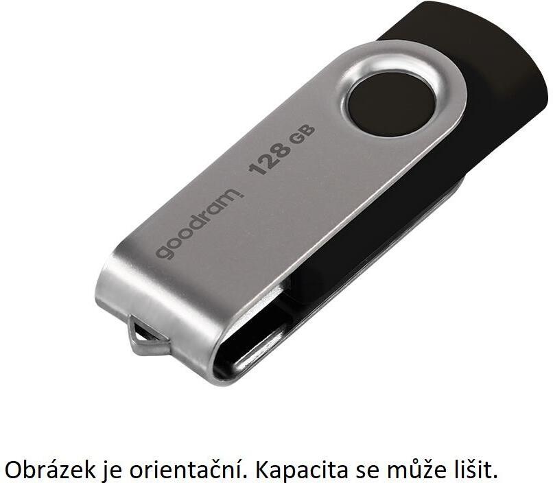 GOODRAM Flash Disk 32GB UTS2, USB 2.0, černá (UTS2-0320K0R11)
