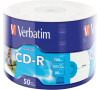 VERBATIM CD-R 700MB, 52x, printable, wrap 50 ks (43794)