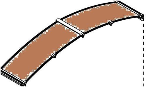 Rozšiřovací modul pro přístřešky Palram řady Arcadia (70 cm)