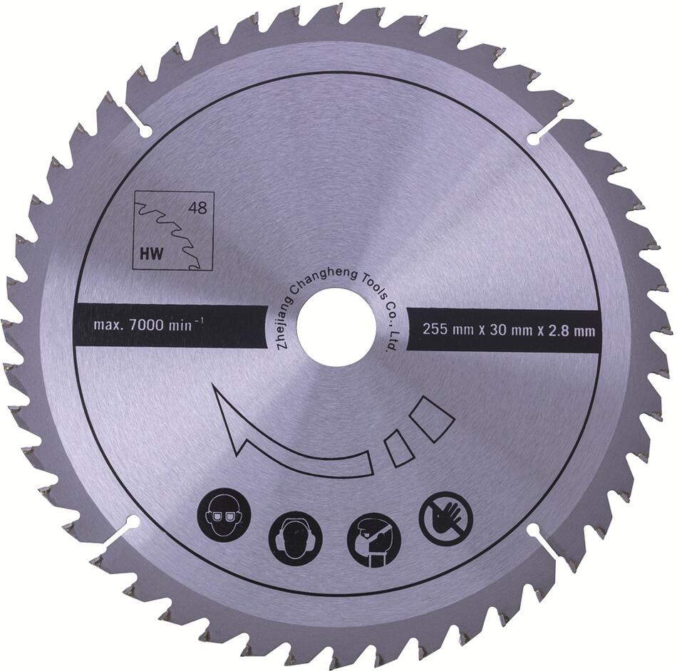 Scheppach Pilový kotouč TCT ( 255 x 30 x 2,8 mm, 48 Z ), pro HS 105 / HM 254