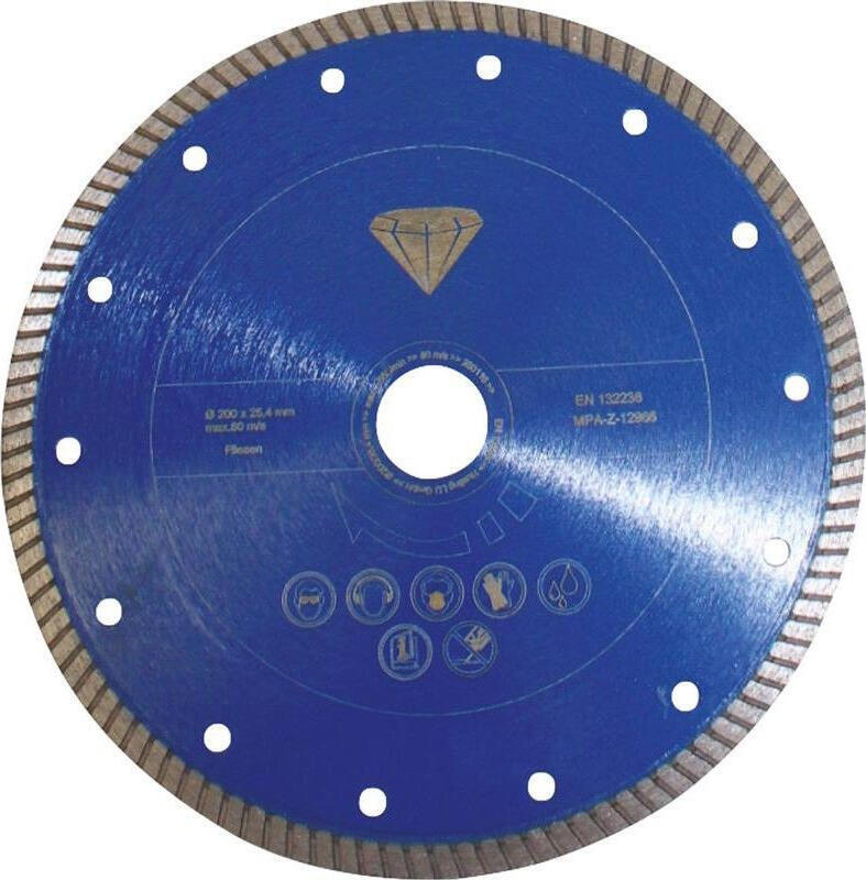 Scheppach Profesionální diamantový řezný kotouč (200 x 25,4 x 1,6 mm), pro FS 3600