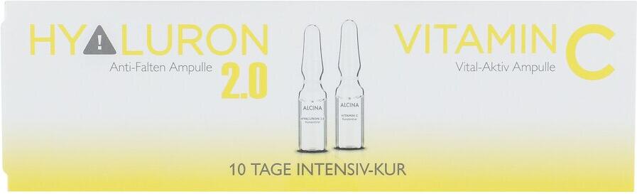 Pleťové sérum ALCINA Hyaluron 2.0 + Vitamin C Ampulle, 5 ml