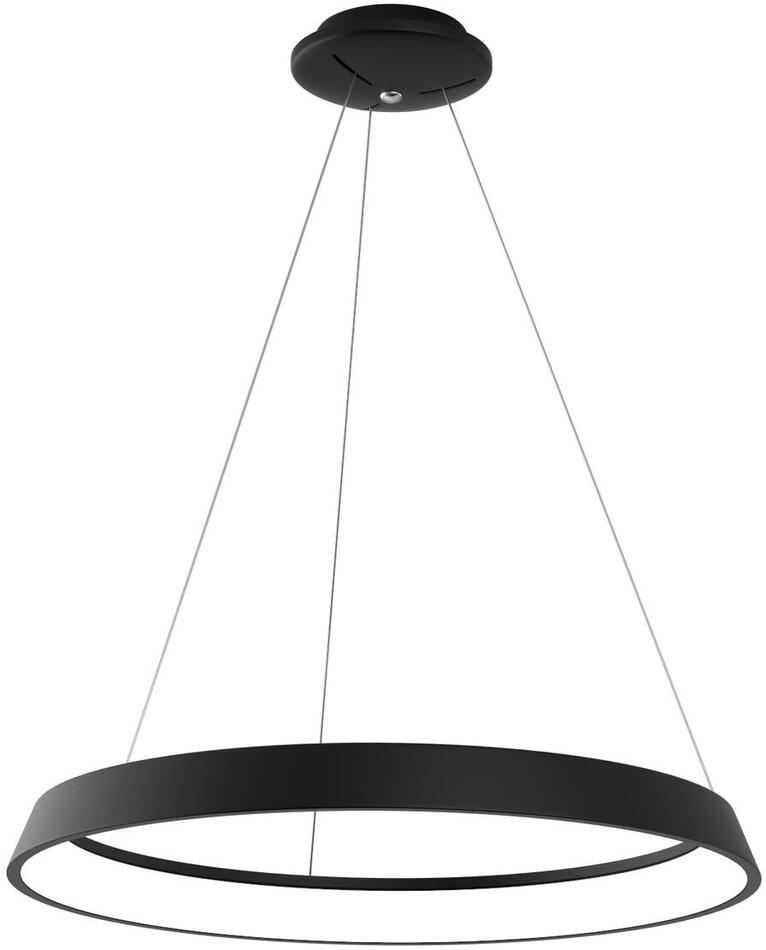 Smart závěsné svítidlo Immax NEO LIMITADO 07080L Zigbee 3.0 80cm 48W, černé